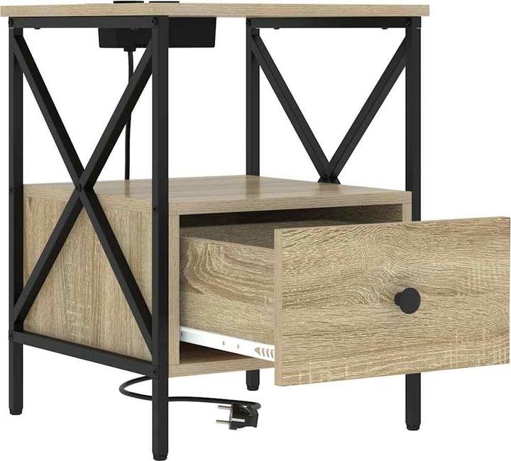 Actual product image vidaXL Nachttischmöbel (40.50 x 40.50 x 55 cm)