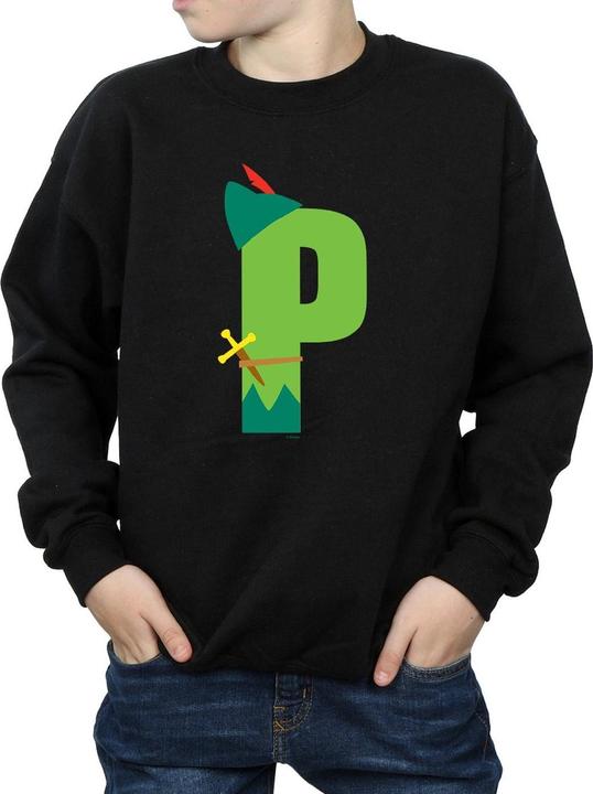 Image du produit Disney - Sweat ALPHABET P IS FOR PETER PAN - Garçon (140, 146)