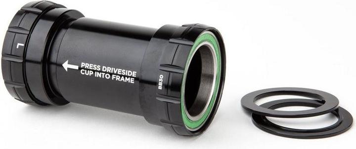 Actual product image Cane Creek Hellbender 70 BB30 bottom bracket, stainless steel, 29mm (DUB), 68/73mm, black