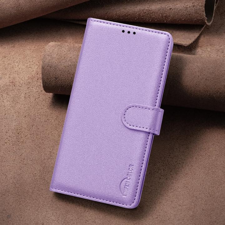 Actual product image Binfen Color Galaxy A56 - BINFEN Leder Etui Hülle mit RFID Blocker (Samsung Galaxy A56)