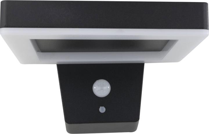 REV LED Solar Wandleuchte Square schwarz (270 lm, IP44)