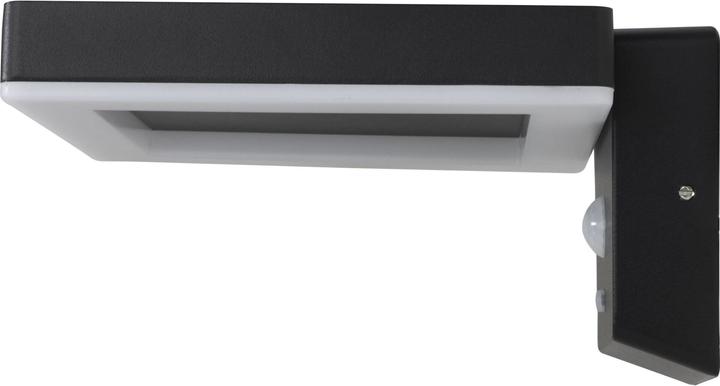 Produktbild REV LED Solar Wandleuchte Square schwarz (270 lm, IP44)