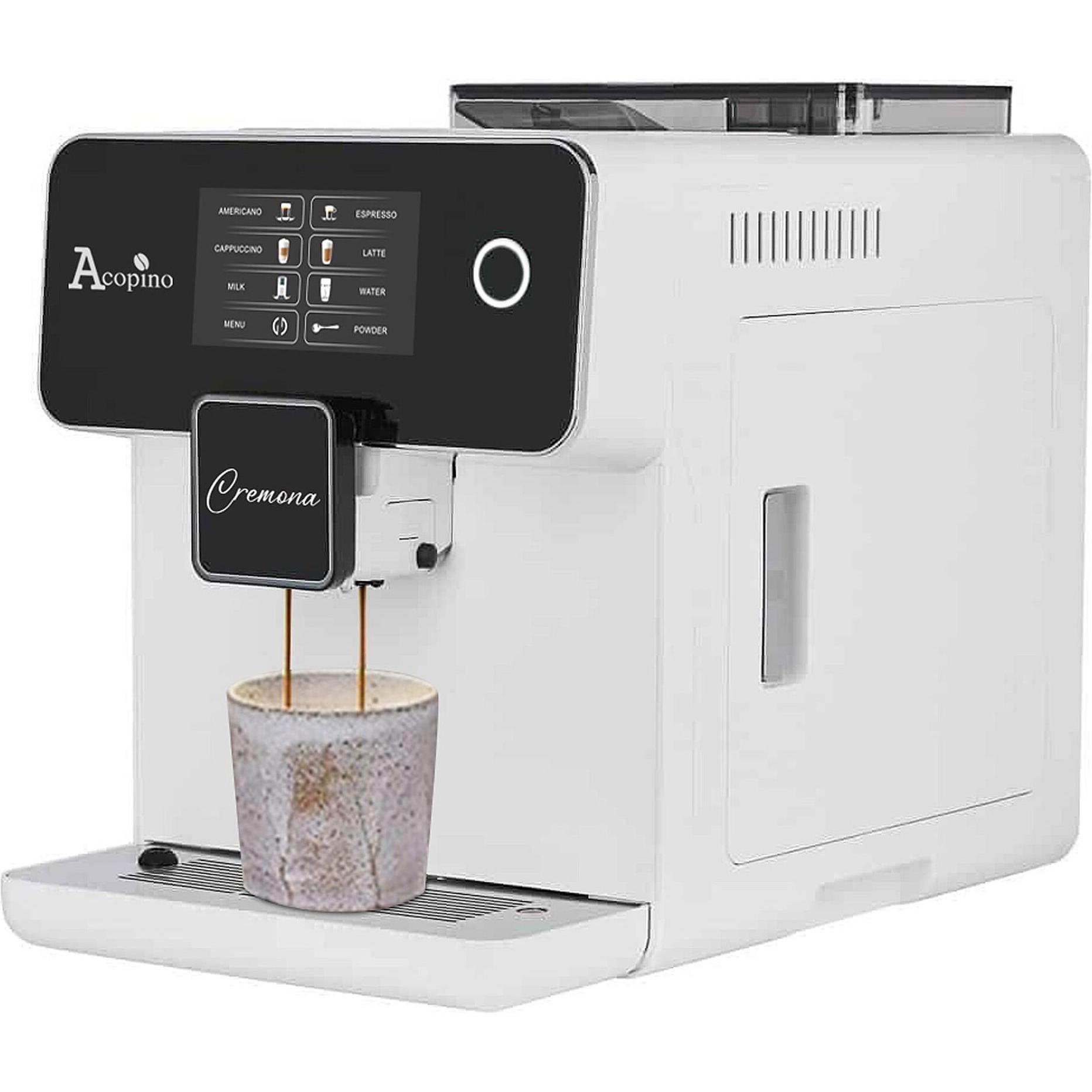 Acopino Cremona Weiss, Kaffeevollautomat, Weiss