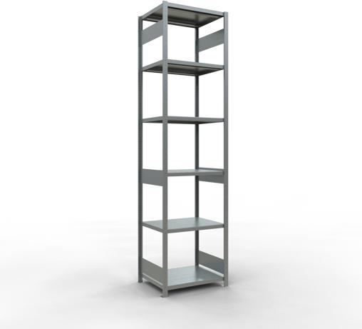 Actual product image Schulte Lagertechnik MULTIplus250 basic racking system with length ledgers