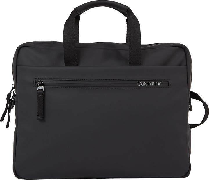 Calvin Klein Briefcase Rubberized Slim Laptop Bag FA23