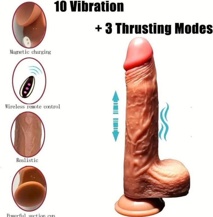 Actual product image Armony Rechargeable Vibrating Realistic Dildo