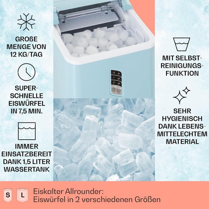 Produktbild Klarstein Ice Cube Maker, Blau