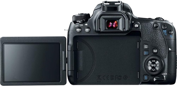 Actual product image Canon EOS 77D Kit (18 - 135 mm, 24.20 Mpx, APS-C / DX)