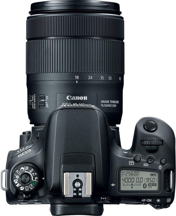 Actual product image Canon EOS 77D Kit (18 - 135 mm, 24.20 Mpx, APS-C / DX)