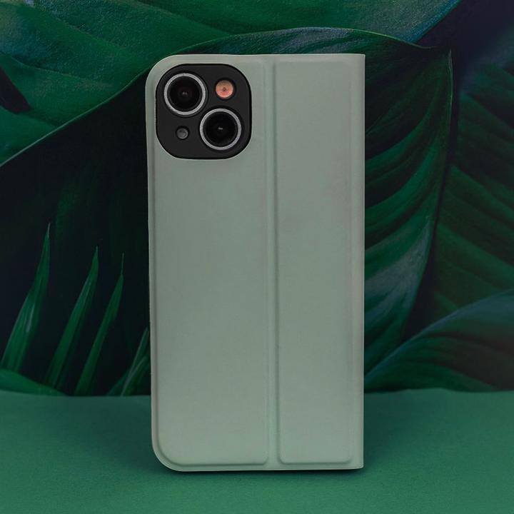 Actual product image OEM Smart Soft case for iPhone 16 Plus 6,7" light green (Apple iPhone 16 Plus)