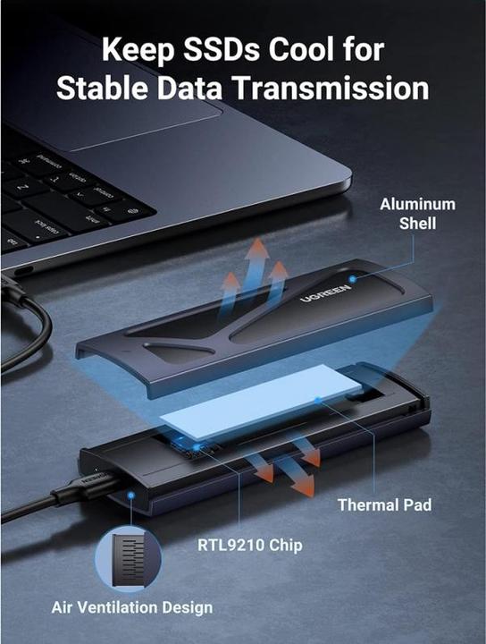 Actual product image Ugreen 15512 (M.2)