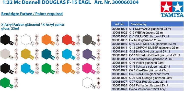 Produktbild Tamiya F-15C Eagle