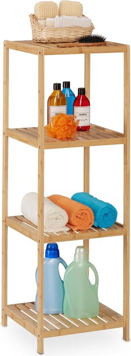 Produktbild Relaxdays Badregal (38 x 39.5 x 116.5 cm)
