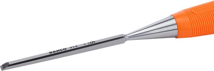 Actual product image Irimo Chisel with orange-coloured polypropylene handle, 6 mm (6 mm)