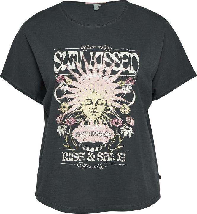 Produktbild s.Oliver Gewaschenes Oversize-Shirt mit Frontprint (46)