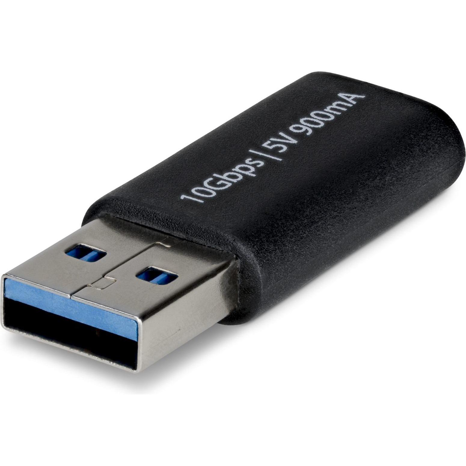 StarTech .com U32-AMCF-USBADAPTER, USB-A, USB-C, Schwarz (USB Typ-C) (U32-AMCF-USBADAPTER)