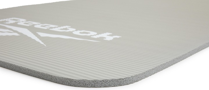 Actual product image Reebok Fitness/training mat, 10mm, grey (10 mm)