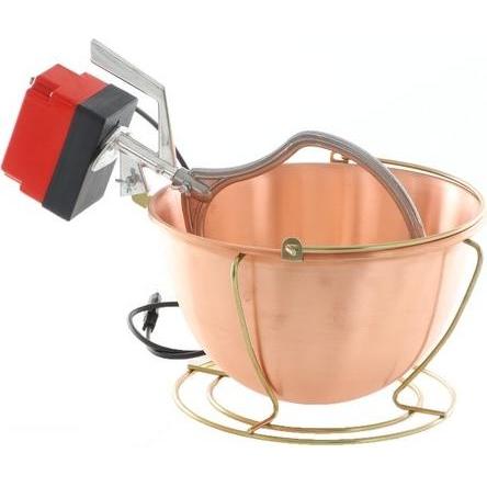 Vigor Kessel mit Kupfermischbatterie 10-Liter-Becken (Kupfer, 33 x 34 cm) (94100-30)