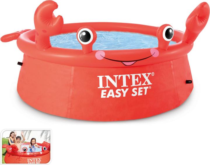 Intex 1,83M X 51CM HAPPY CRAB EASY SET ZWEMBAD