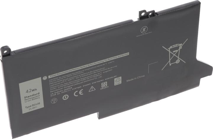 Actual product image AccuCell Akku passend für Dell Latitude 12 7480, 12 7000, 12 7280, PGFX4, 451-BBZL, 11,4V, 3650mAh (3650 mAh)