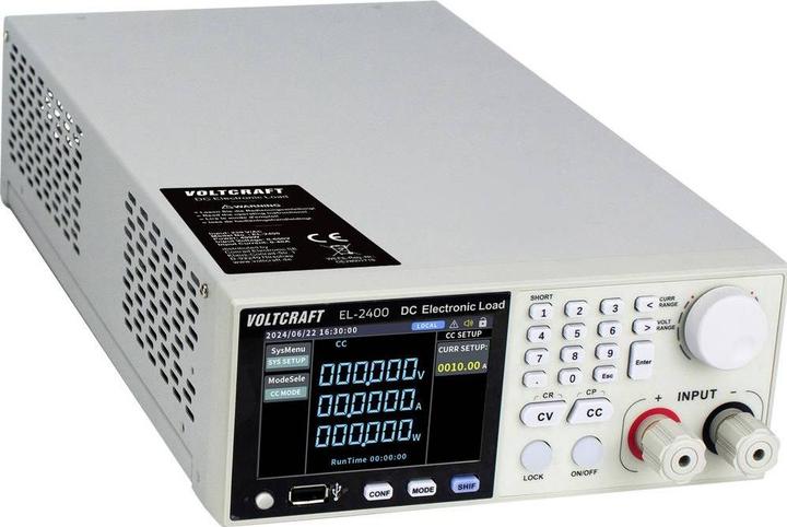 Voltcraft EL-2400 Elektronische Last 600 V/DC 40 A 400 W