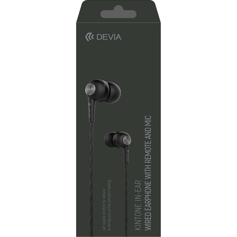 Thumbnail - Devia In-Ear Kopfhörer (Kabelgebunden), Kopfhörer, Schwarz
