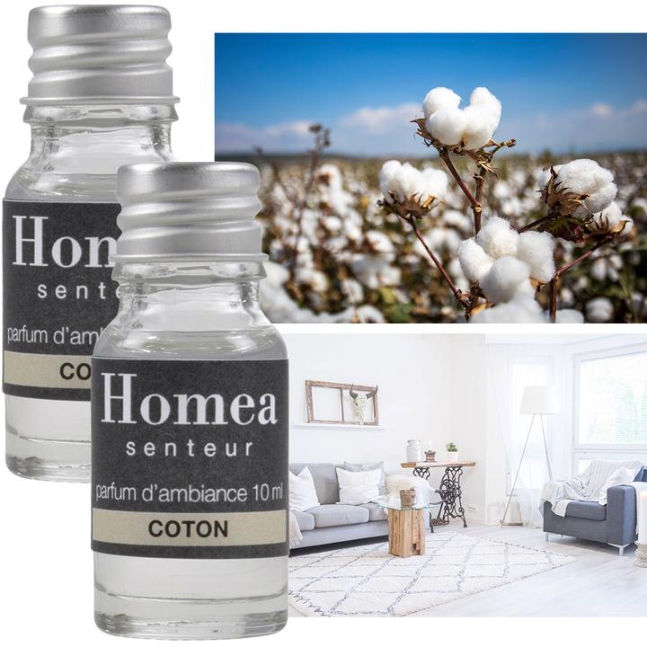 Actual product image Homea Set of 2 cotton fragrance oil, room fragrance, 10ml