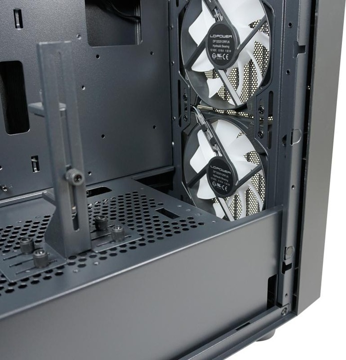 Produktbild LC-Power Geh?use Micro-ATX 810B black USB3.2/Audio,o.Netzteil (mATX, ATX, E-ATX, Mini-ITX)