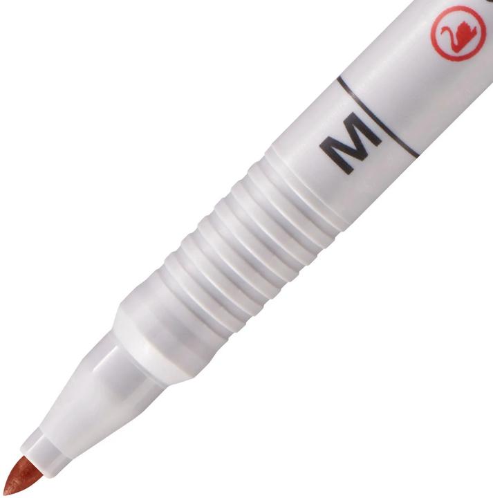 Produktbild STABILO OHPen universal Folienstift wasserlöslich (Rot, 1 mm, 1 x)