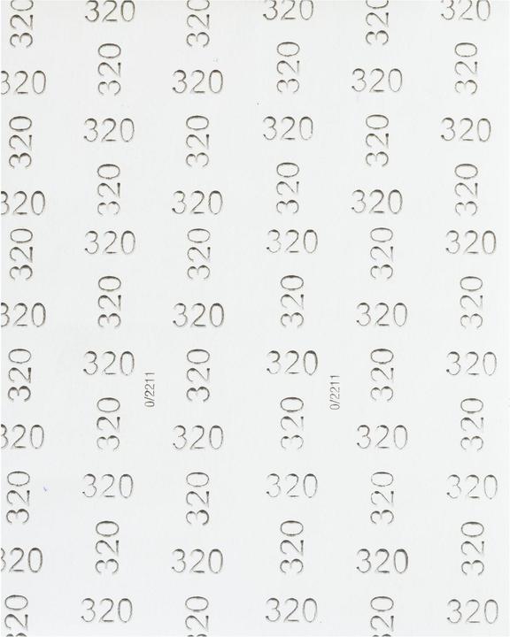 Immagine prodotto FTM Carta vetrata di finitura P320, 5 pezzi (P320)