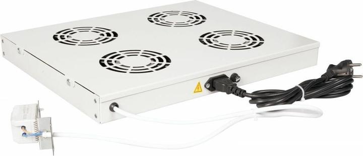 Produktbild equip Lüftermodul für Serverschränke, 4xLüfter RAL7035