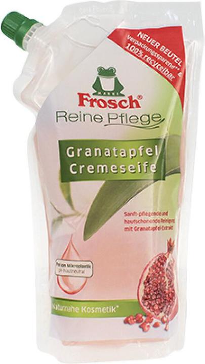 Produktbild Frosch Cremeseife Granatapfel Refill (Flüssigseife, 500 ml)