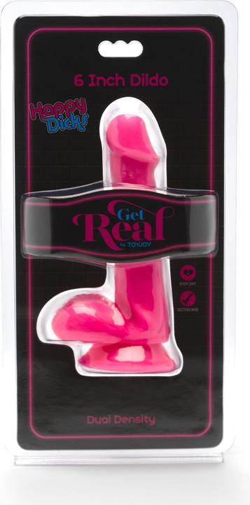Produktbild ToyJoy Happy Dicks Dildo 6 In w.Balls