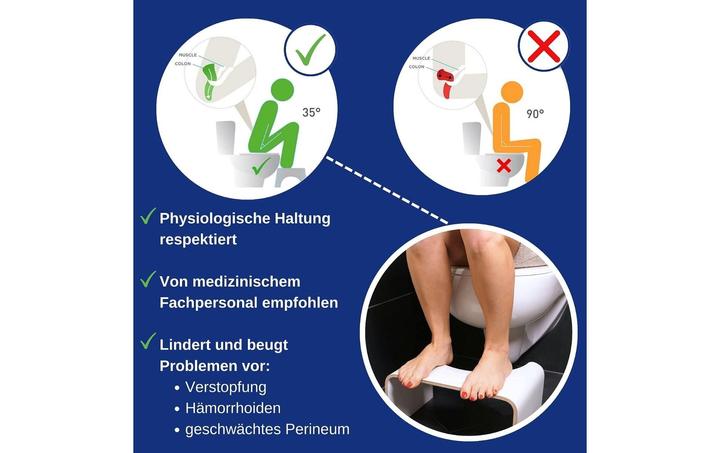 Produktbild Well Care Toilettenhocker