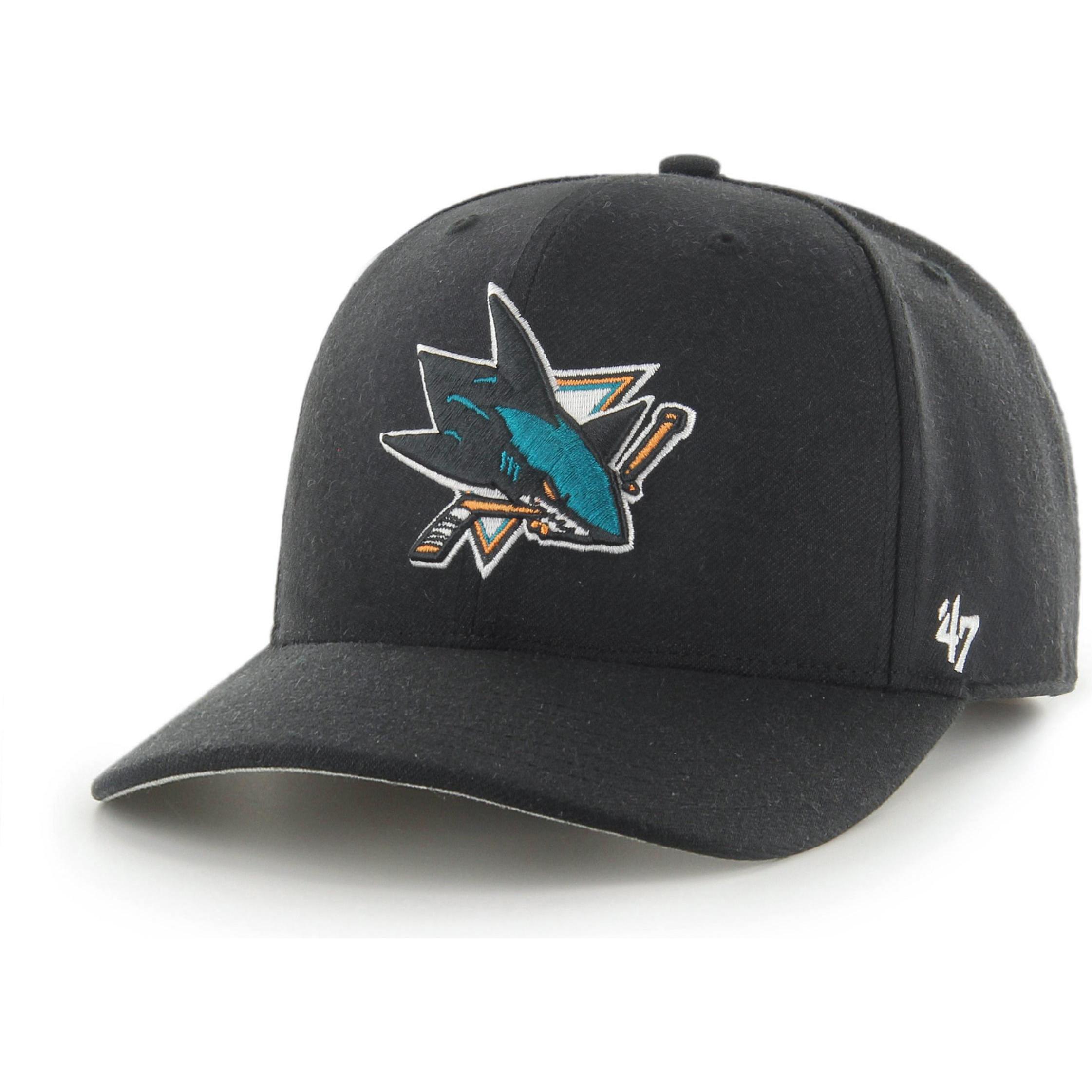 '47, Uomini, Cappellino, Nhl Cold Zone 47 Mvp DP San Jose Sharks Schwarz Osf, Nero