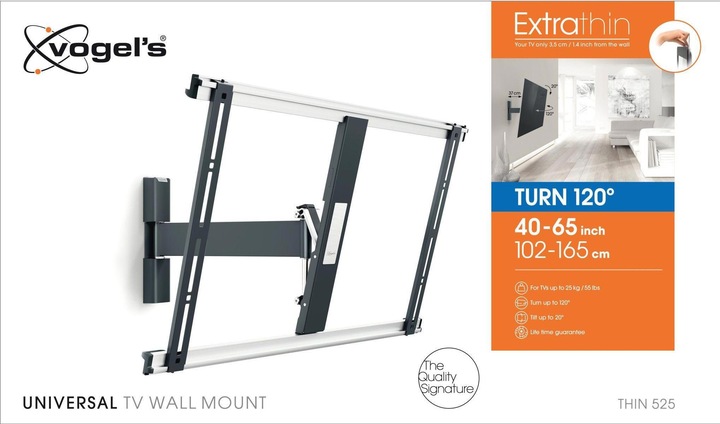 Produktbild Vogels Thin 525 (Wand, 65", 25 kg)