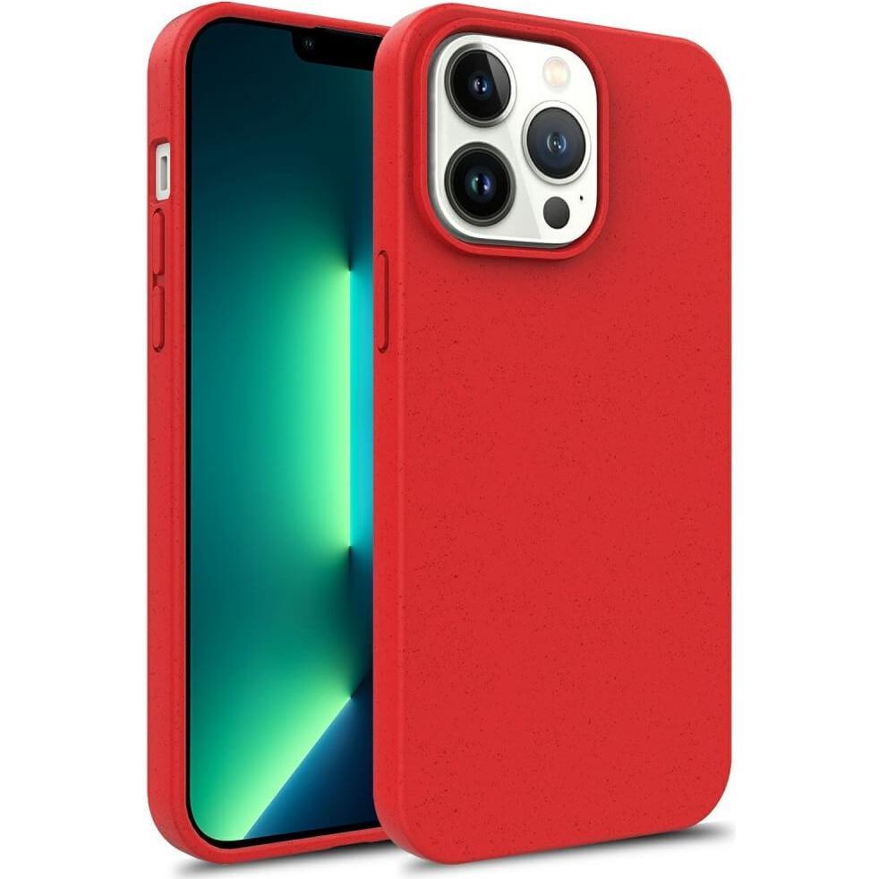 Cover-Discount iPhone 15 Pro Max - Eco-Friendly Bio Hülle rot (Apple iPhone 15 Pro Max), Smartphone Hülle, Rot