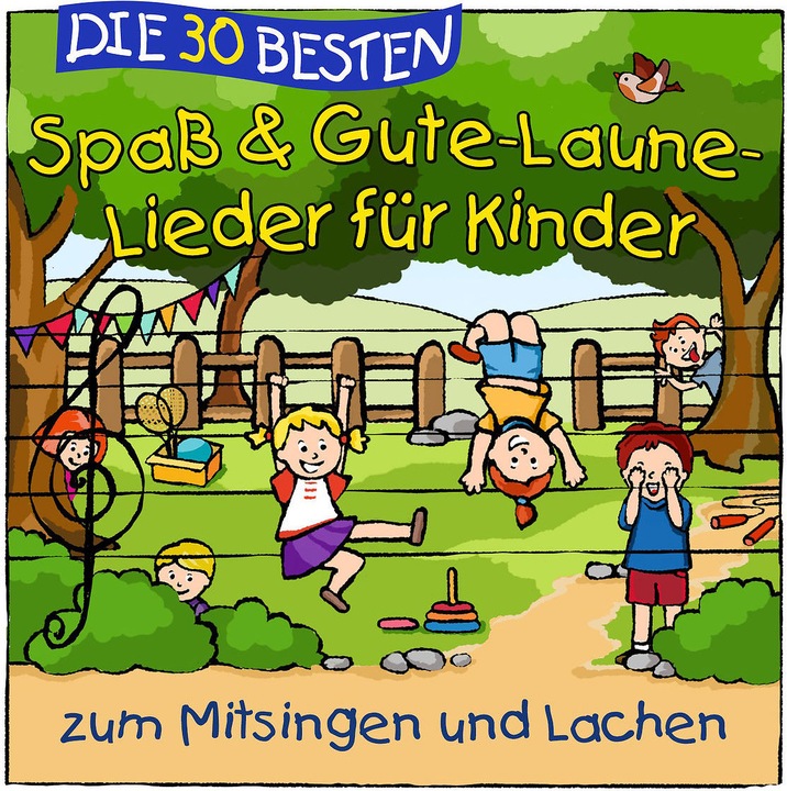 Produktbild Die 30 besten Spass & Gute-Laune-Lieder für Kinder (Sommerland, Simone/Glück, Karsten/DieKita-Frösche, Deutsch)