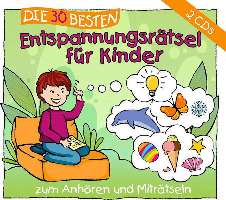 Actual product image The 30 best relaxation puzzles for children (audio book) (Seyffert, Sabine, German)