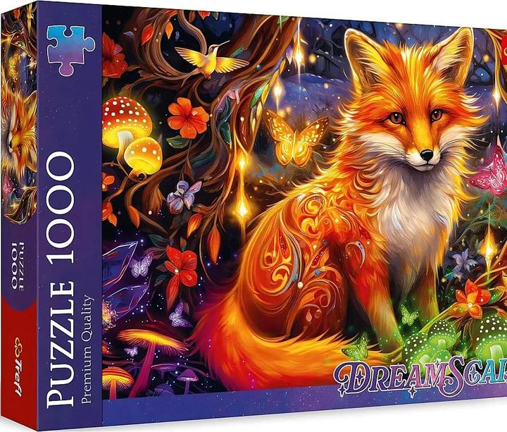 Trefl Puzzle 1000 – Dreamscapes - Fuchs (1000 pezzi)