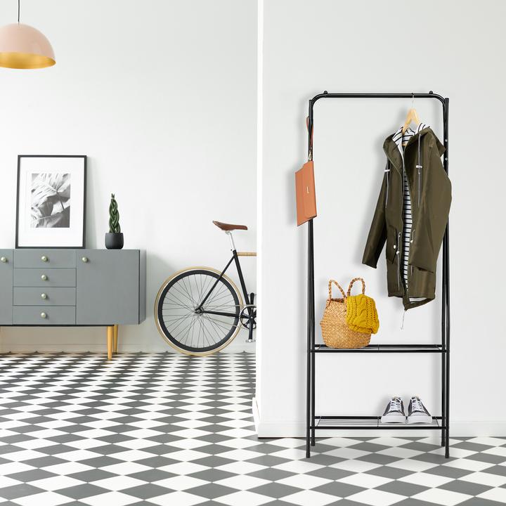 Actual product image Relaxdays Coat rack