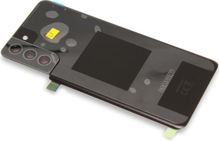 Actual product image Samsung Original Galaxy S21+ back cover / battery cover Phantom black (Galaxy S21+ 5G)