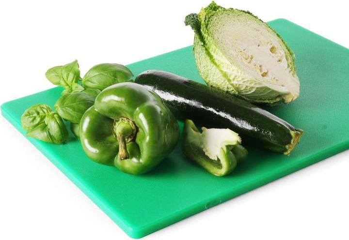 Actual product image Hendi Cutting Board green 600x400x18 mm HDPE500