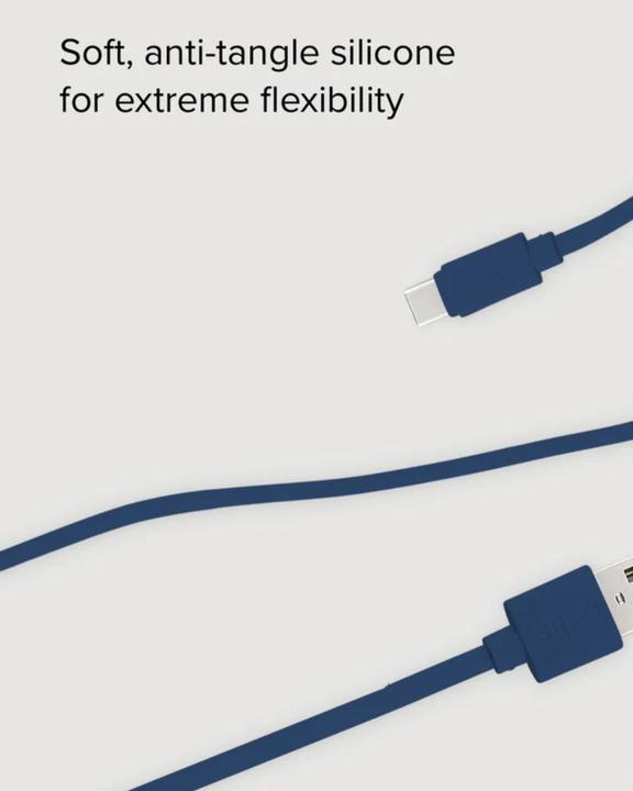 Actual product image SBS Polo Collection Type-C data cable and charger (1 m, USB 2.0)