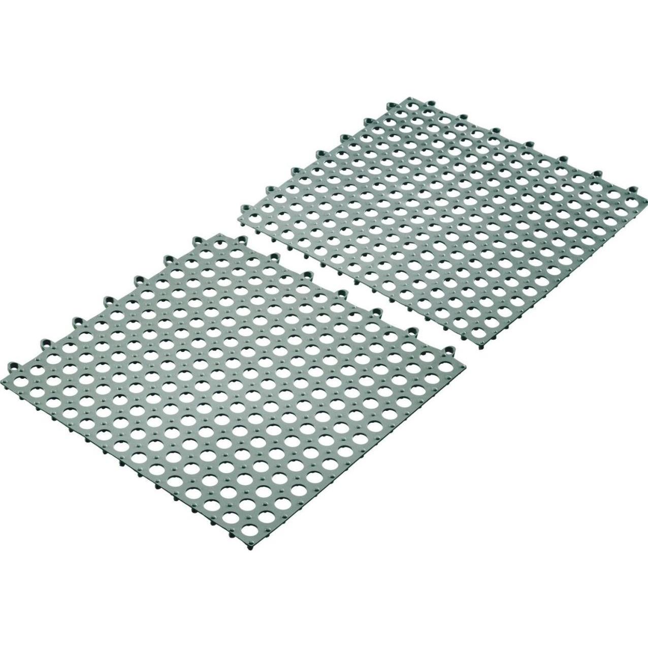 Westmark, Bar Zubehör, Abtropfmatte Bar grau 2 St. (Barmatte)
