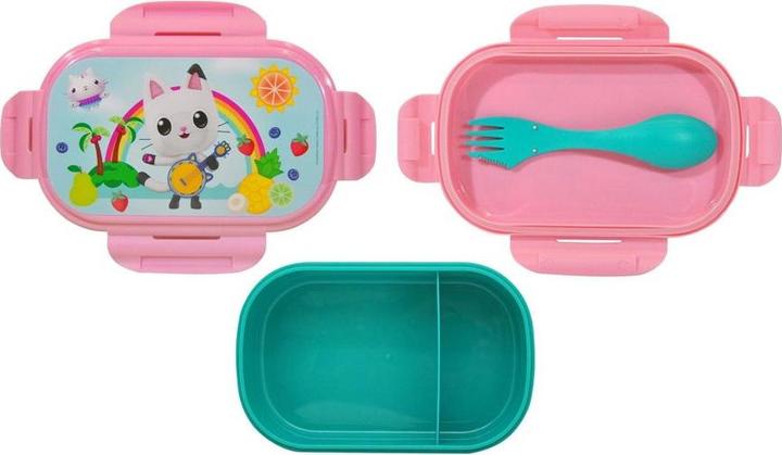 Produktbild Gabby's Dollhouse Brotdose mit Besteck