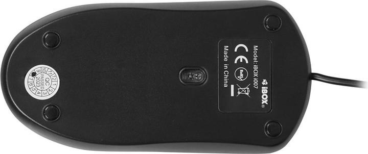 Actual product image iBox Mysz I-Box I010 Rook Przewodowa Czarna (Cable)