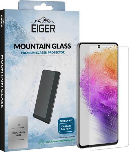 Immagine prodotto Eiger Mountain Glass Clear (1 pz., Oppo Reno 8 Lite 5G)