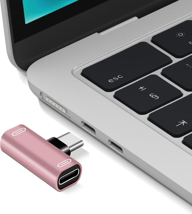 Image du produit EKO Adaptateur répartiteur double USB type-C vers USB type-C (USB-C)