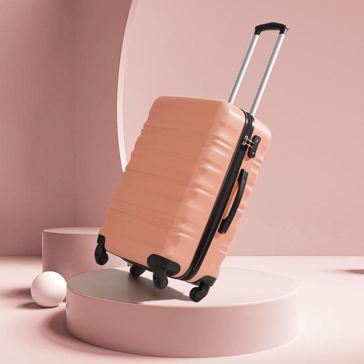 Actual product image Coolife Hartschalenkoffer mit TSA-Schloss und Rollen (93 l)